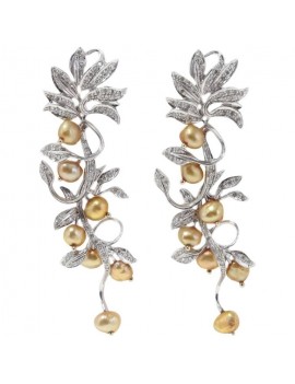 Floral Branch Earrings