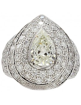 Dome Diamonds Ring