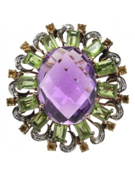 Oval of Amethyst Ring