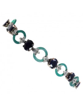 Agate Green Bracelet