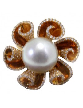 Spiral Precious Ring