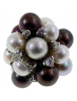 Bouquet of Pearls Ring