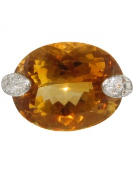 Topaz Oval Ring