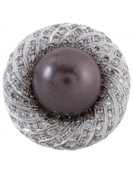 Pearl Gray Ring