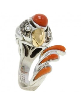 Parrot Joker Ring