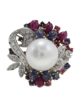 Pearl in Bloom Ring