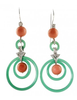 Agata Earrings