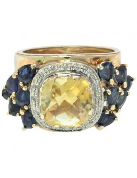 Record Sapphires Ring